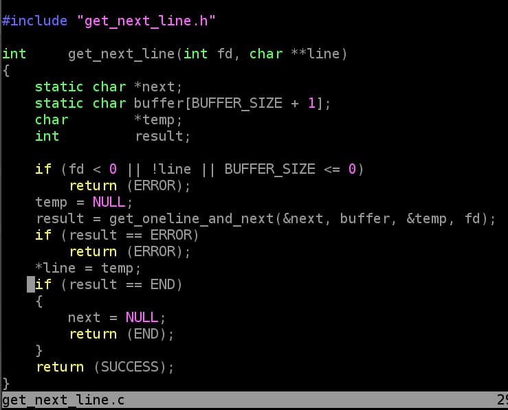 Get Next Line (GNL)