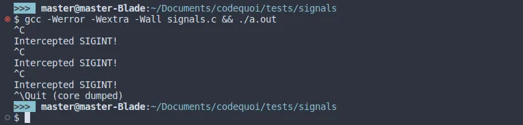 Signal Blocking Output